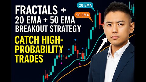 Fractals + 20 EMA + 50 EMA Breakout Strategy | Catch High-Probability Trades 