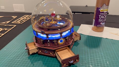 Art Model (Mu Model) Planisphere Part 3 (Jewelry Box)