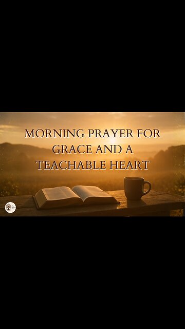 Morning Prayer for Grace and a Teachable Heart
