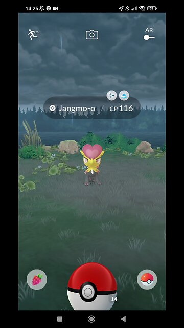 Pokémon Go Catching Shiny Jangmo-o June 21,2025 3 #pokemongocommunityday