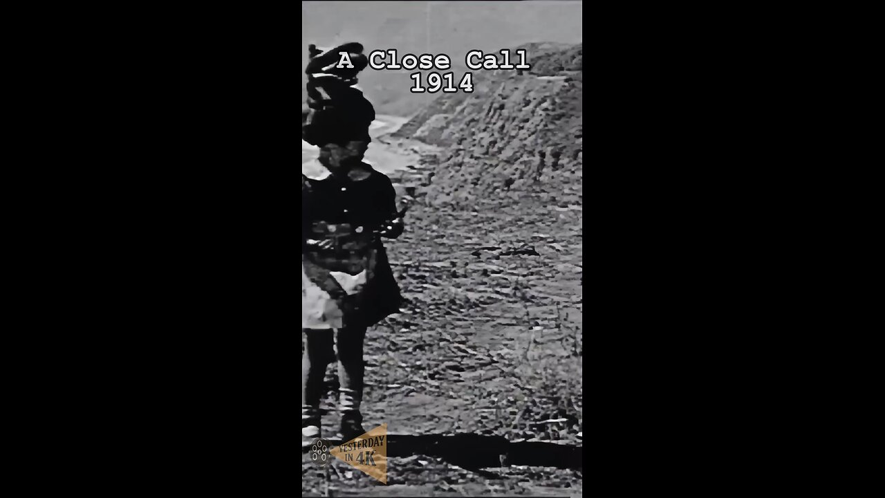 A Close Call 1914 Restored HD