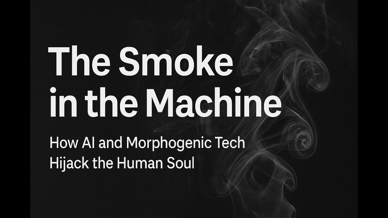 The Smoke in the Machine: How AI and Morphogenic Tech Hijack the Human Soul