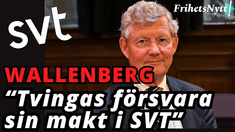 UNIKA ERKÄNNANDET: Wallenberg avslöjar sig själv i sitt försvarstal i SVT