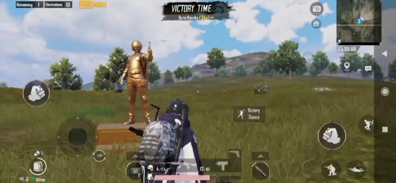 PIUBG my first time victory 🤫😂