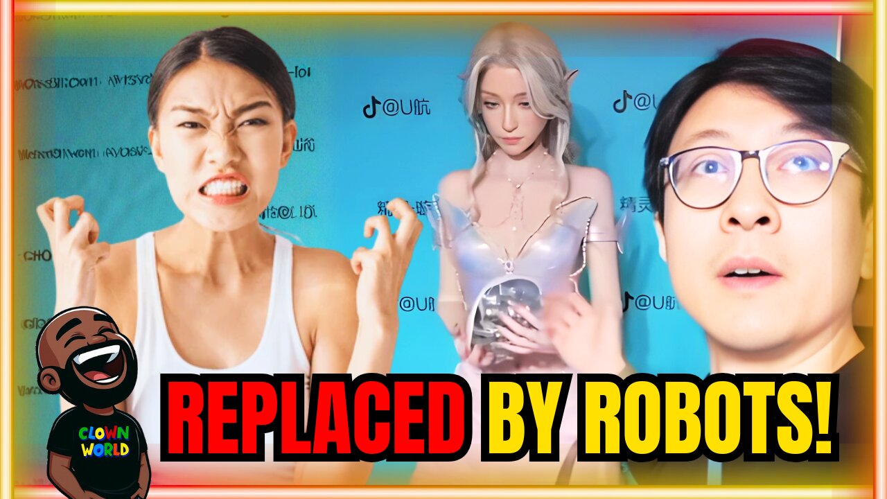 Chinese Men REPLACE Women with AI ROBOTS!