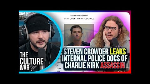 Steven Crowder Leaks Internal Police Docs of Charlie Kirk Assassin