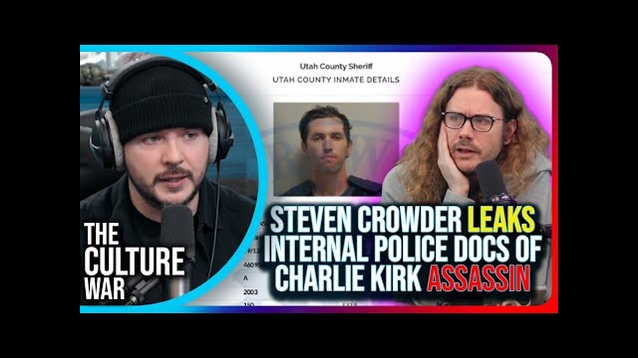 Steven Crowder Leaks Internal Police Docs of Charlie Kirk Assassin