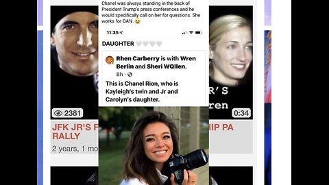 Introducing Chanel Rion ( Kennedy - JFK Jr Daughter TRIPLET !!! )