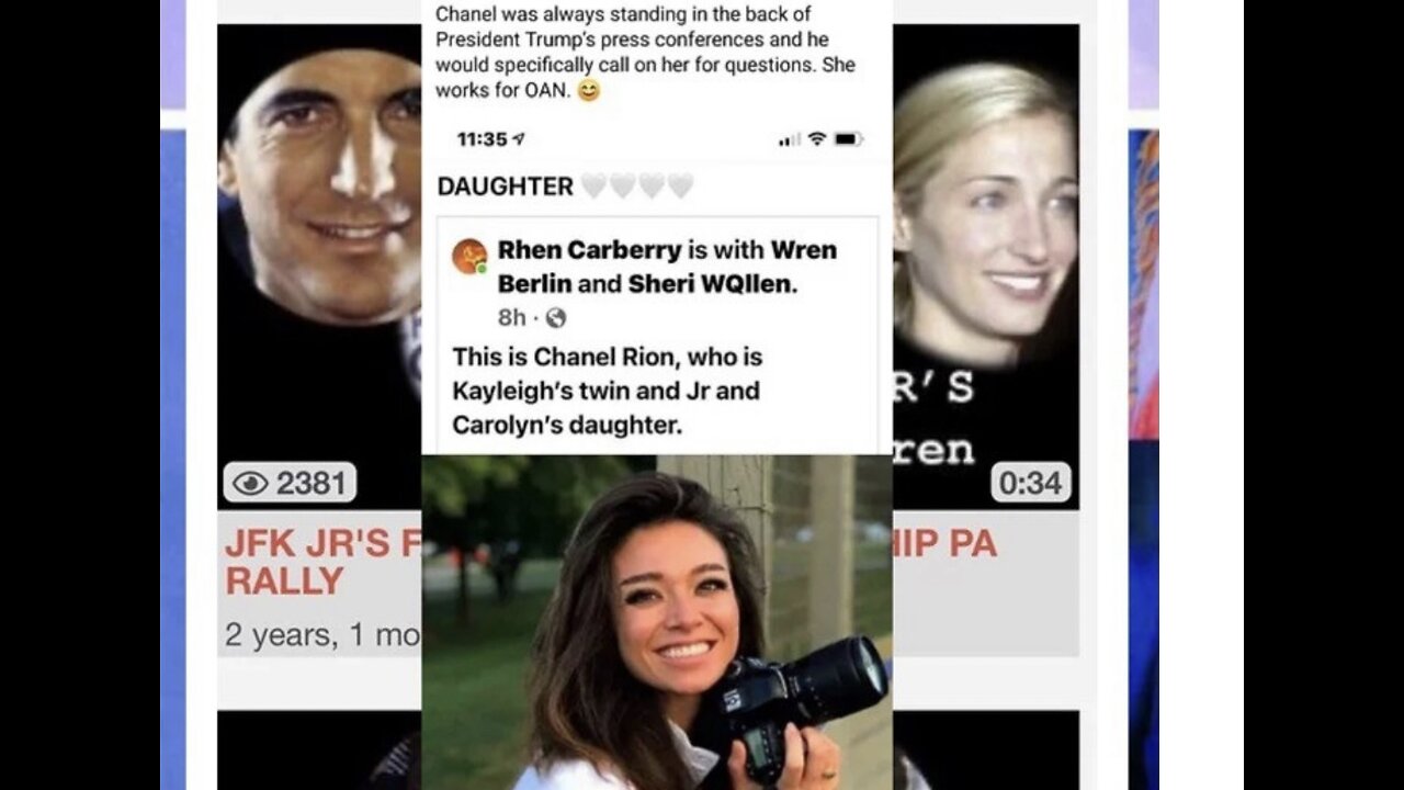 Introducing Chanel Rion ( Kennedy - JFK Jr Daughter TRIPLET !!! )