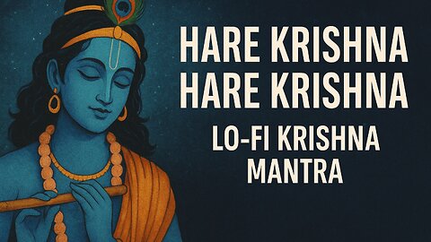 Hare Krishna Hare Krishna | Peaceful English Spiritual Song with Divine Mantra