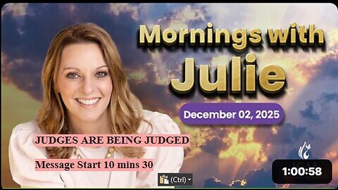 Julie Green subs JUDGES ARE BEING JUDGED