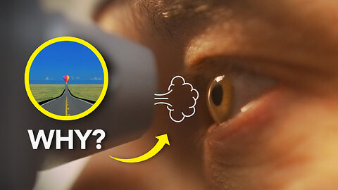 Why We Do The "Air Puff" Test