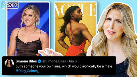 Simone Biles Just Proved Riley Gaines Right