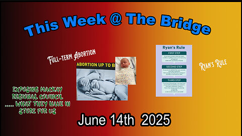 This Week At The Bridge - Full-Term Abortion and Ryan's Rule