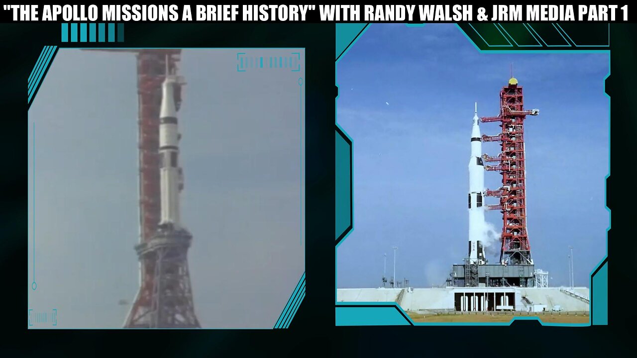 "THE APOLLO MISSIONS A BRIEF HISTORY" WITH RANDY WALSH AND JRM MEDIA PART 1