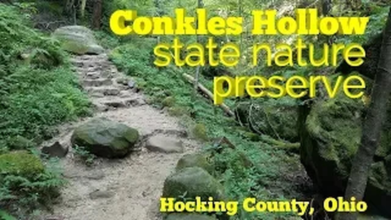 Conkle's Hollow state nature preserve -- gorge trail