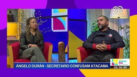 Ángelo Durán Secretario Confusam Atacama
