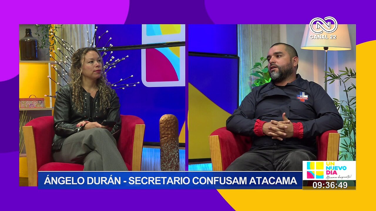 Ángelo Durán Secretario Confusam Atacama