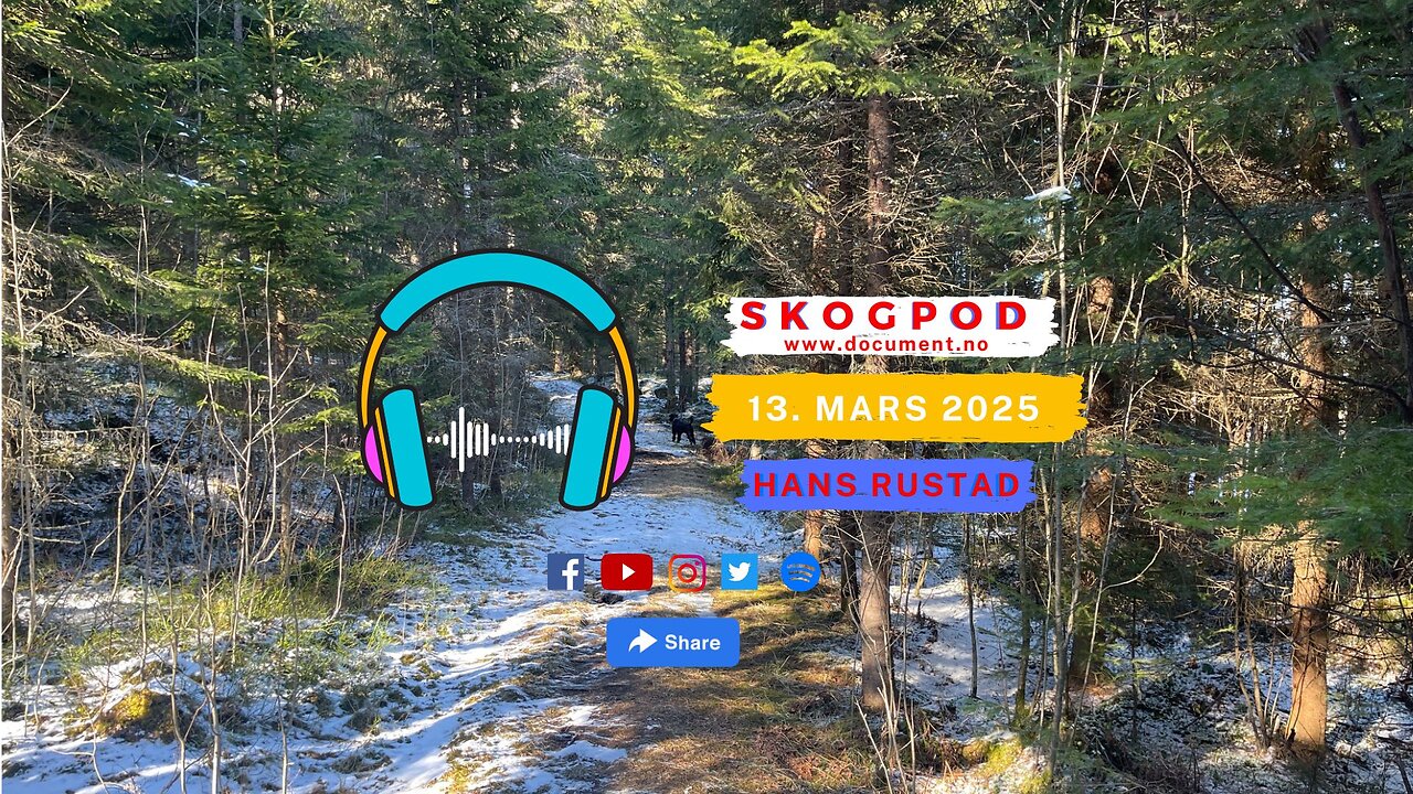 Skogpod 13. mars 2025