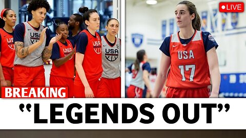 Olympic Basketball BOMBSHELL: Team USA CUTS Olympic Legends to Build Around Caitlin Clark