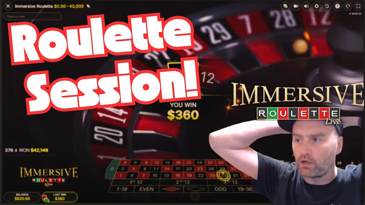 Quick Roulette Session!