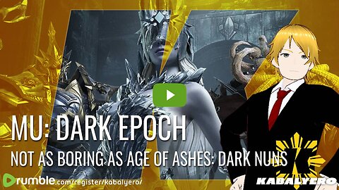 🔴 MU: Dark Epoch Gameplay 🎮 Autoplay But Not As Boring As Age of Ashes: Dark Nuns. LIVE Now!