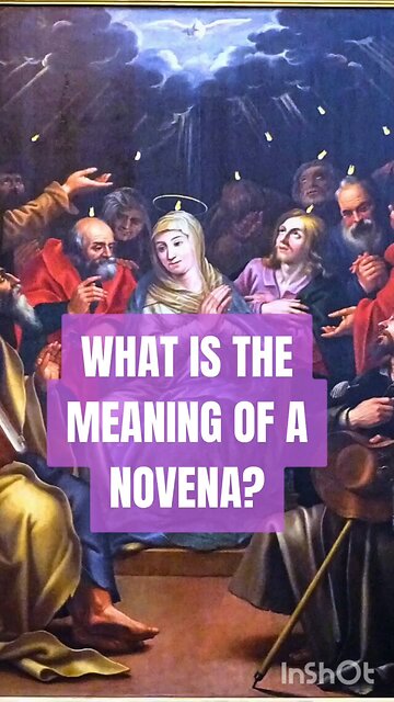 WHAT IS THE MEANING OF NOVENA? #truth #jesus #christ #king #mary #joseph #ihs #church #bible #christ