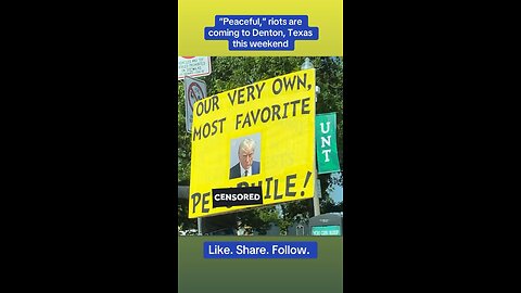 Denton, Texas is a Leftist hell hole