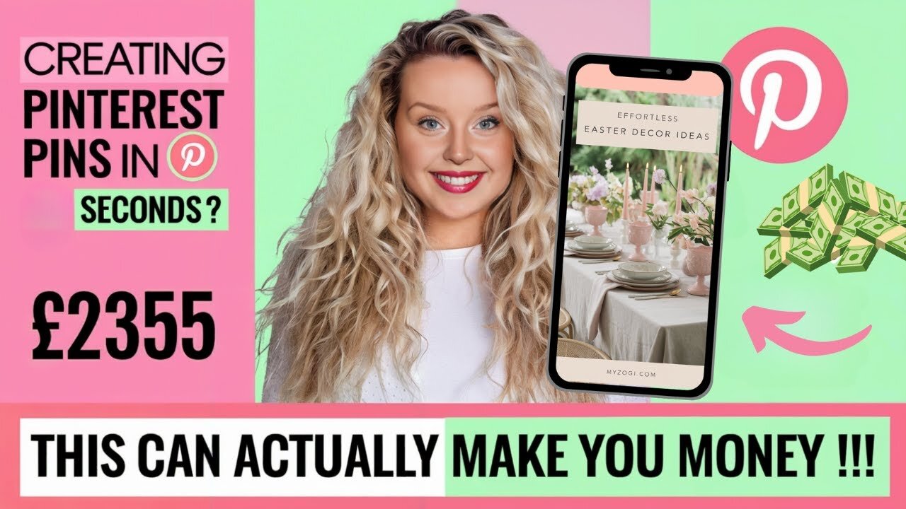 Make Pinterest Affiliate Marketing EASY with Ideogram Pins!