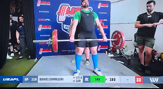 Deadlift 160KG/352LBs 2nd Attempt Philly Primetime Meet