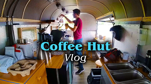 Day In The Life ☕️ Coffee Hut Tour (Vlog)