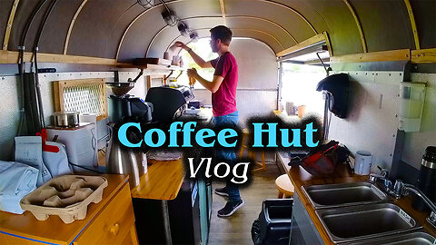 Day In The Life ☕️ Coffee Hut Tour (Vlog)