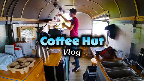 Day In The Life ☕️ Coffee Hut Tour