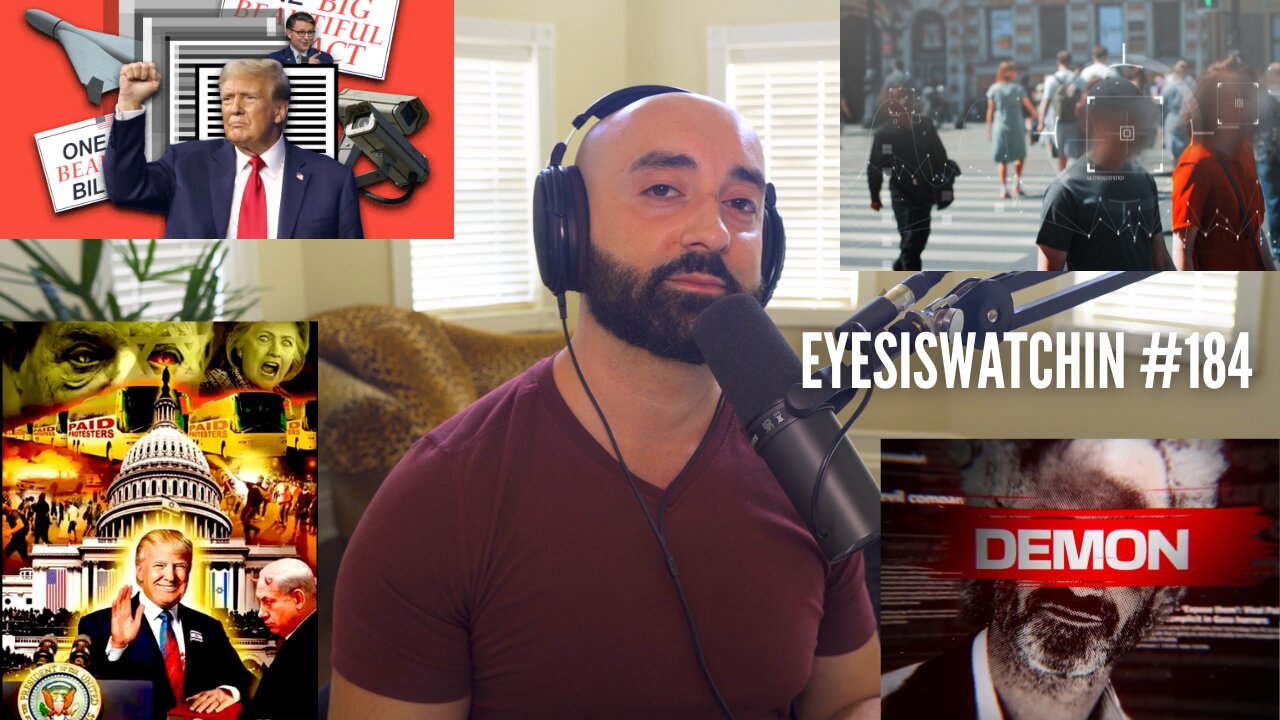 EyesIsWatchin #184 – Zion Don’s Techno-Police State: Palantir, 6G, NEXSPIKE & the AI Kill Grid