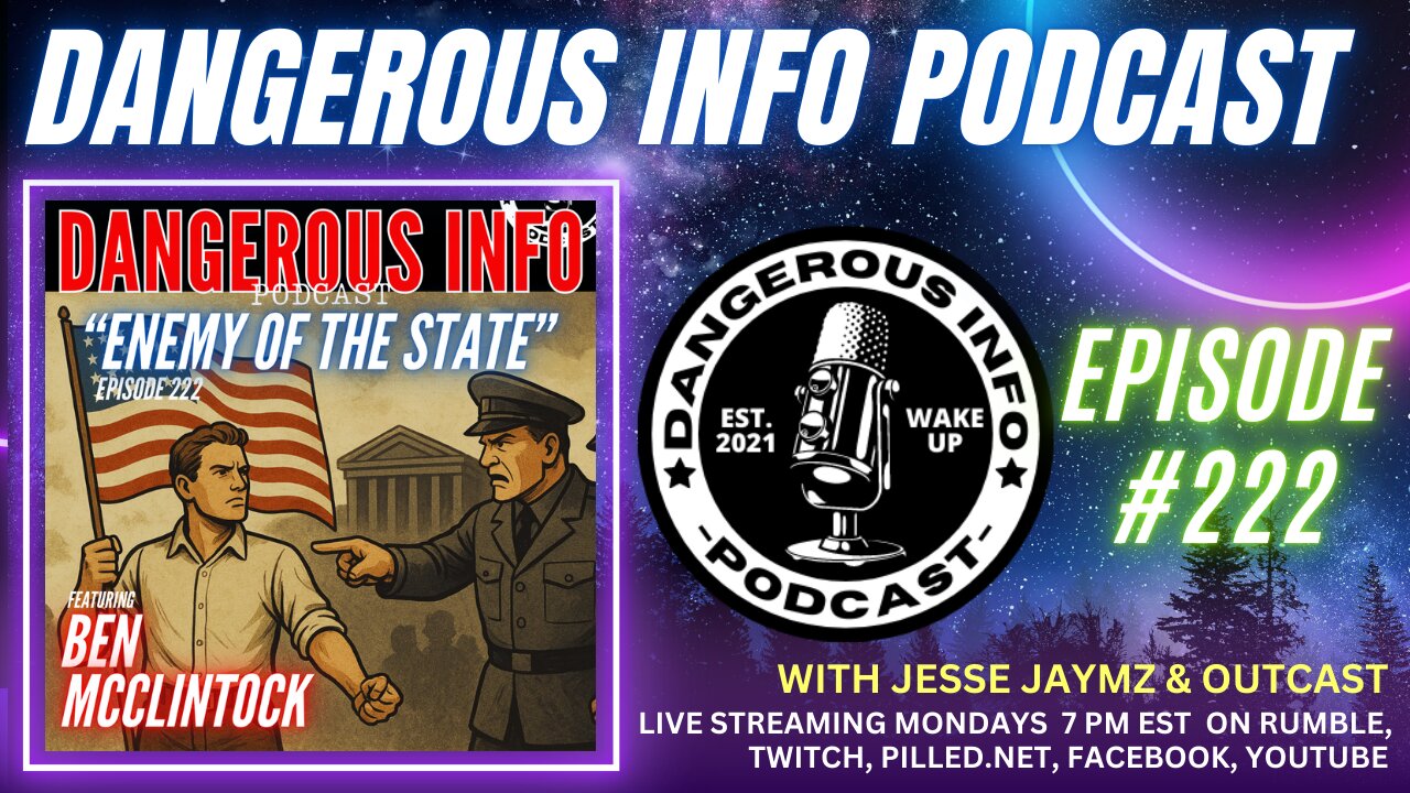 222 "Enemy of the State" ft. Ben McClintock, government kidnapping, resisting tyranny, nullification