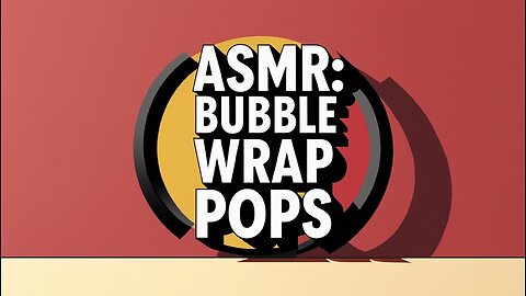 60-Second ASMR: Bubble Wrap Pops (Measured, Low-Spike • No Talking • Quick Stress Reset)
