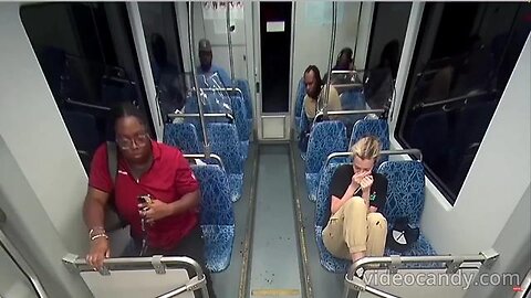 5 BLACKS WERE SEATED IN HER SECTION. NOT ONE HELPED HER. THEY LET HER DIE!