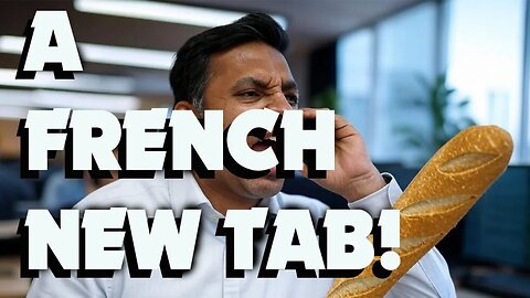 A French New Tab Triggers A Scammer