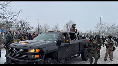 ICE Commandeers Truck Blocking Entry to Federal Building, Arrests Owner