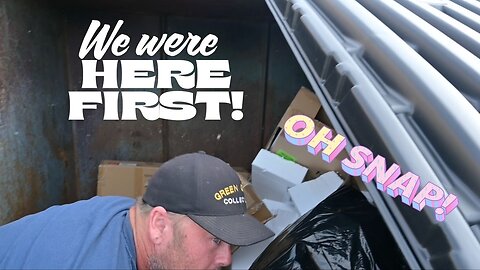 We were here first!