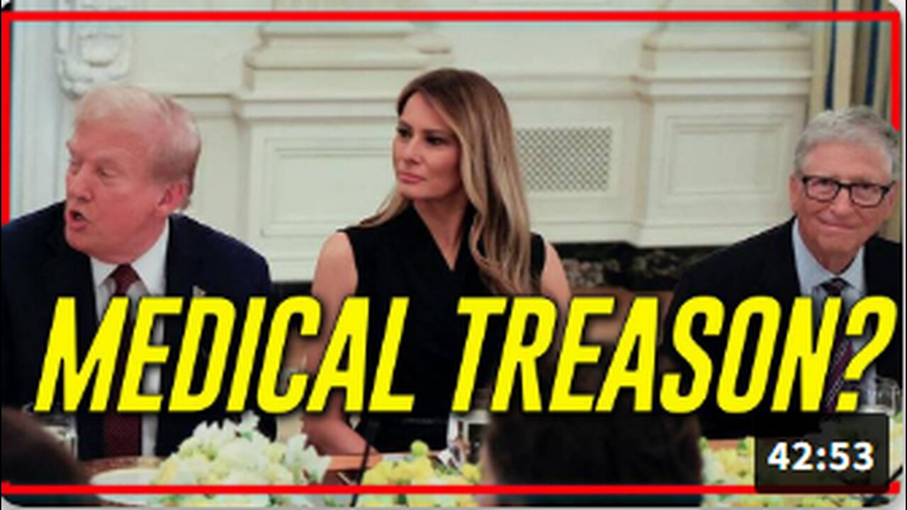 Medical Treason? One Day After Meeting With Bill Gates, Why Trump Is Doing This?
