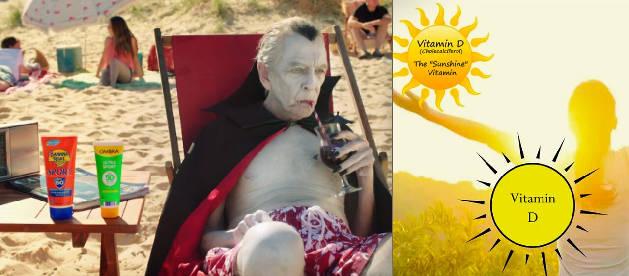 VAMPIRES FEAR THE SUN-SHOULD YOU? WHAT'S BEHIND THE CANCER EPIDEMIC?