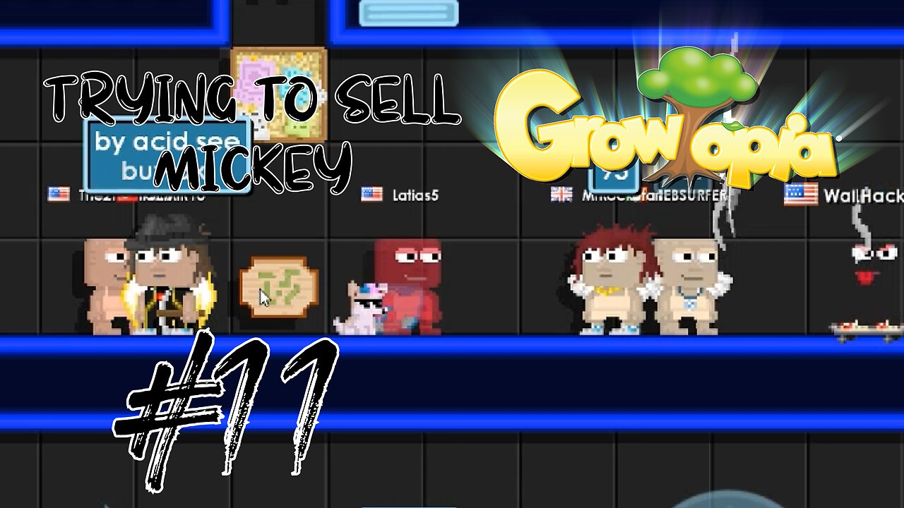 Growtopia Dumb People #11: Trying to sell MickeyMay Leash