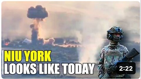 "New York Under Siege: Russian Forces Ignite City"