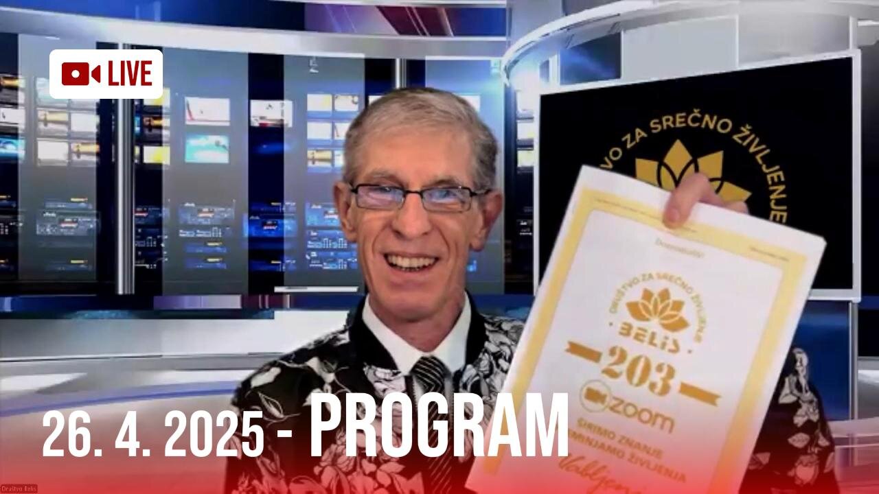 203. Zoom Društva Belis - PRELOMNI PROGRAM