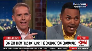 Rep. Ritchie Torres and Scott Jennings Spar Over CBO Data