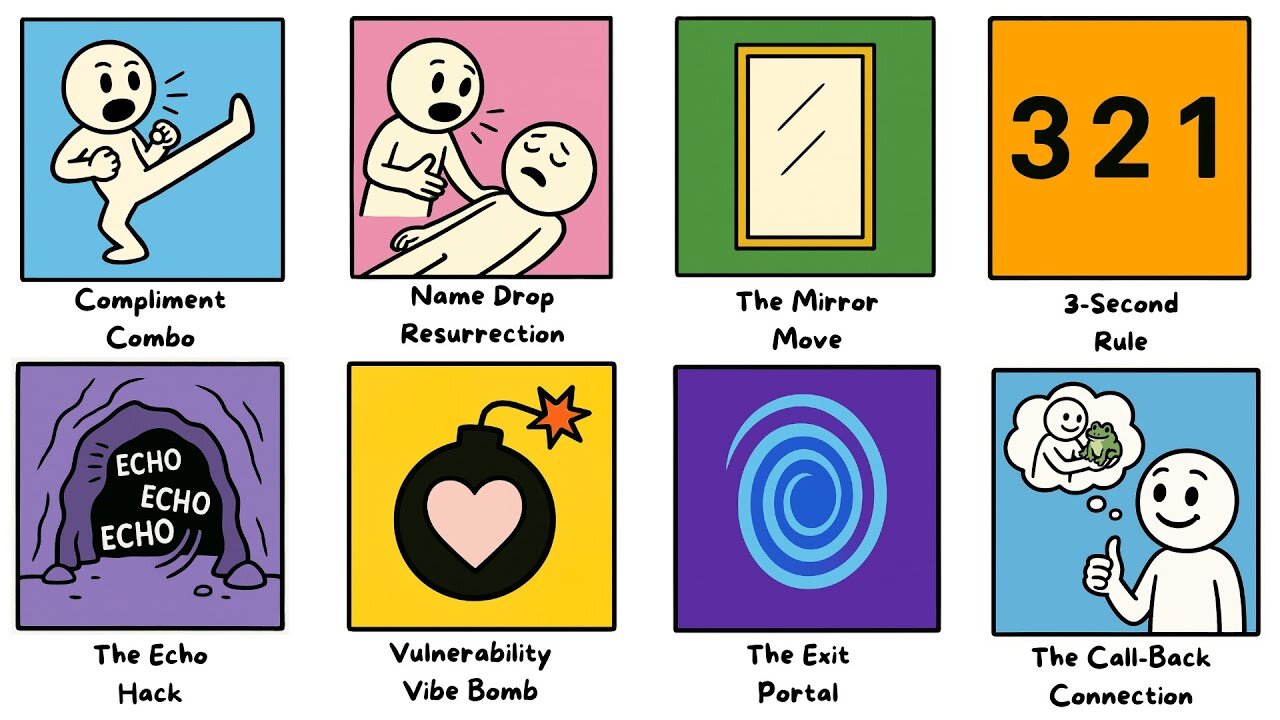 Every Social Hack Explained In 8 Minutes – Learn Influence, Confidence & Human Psychology Fast