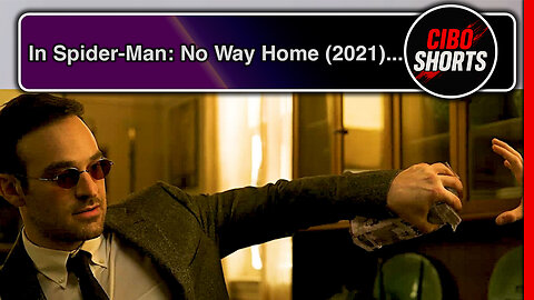 In Spider-Man No Way Home (2021), Daredevil catches the brick first