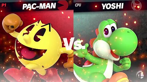 Pac-Man vs Yoshi