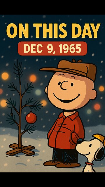 December 9, 1965: A Charlie Brown Christmas Debuted on CBS